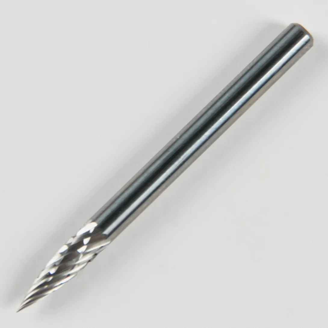 Frez obrotowy HM Ø3mm, ostrołuk