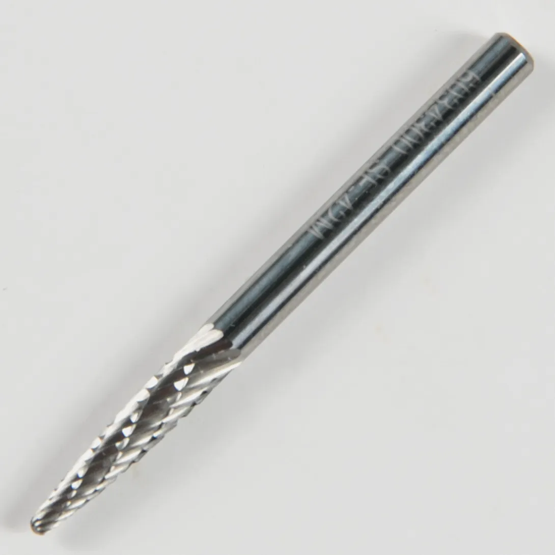 Frez obrotowy HM Ø3mm, zaokrąglony łuk