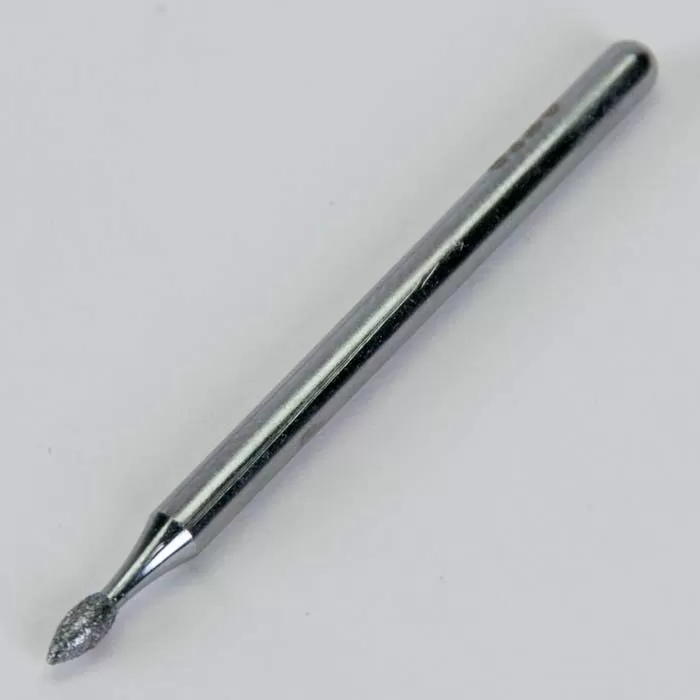 Trzpień diamentowy kształtowy, trzp. Ø 3 mm, D 126, dł. 45mm, S