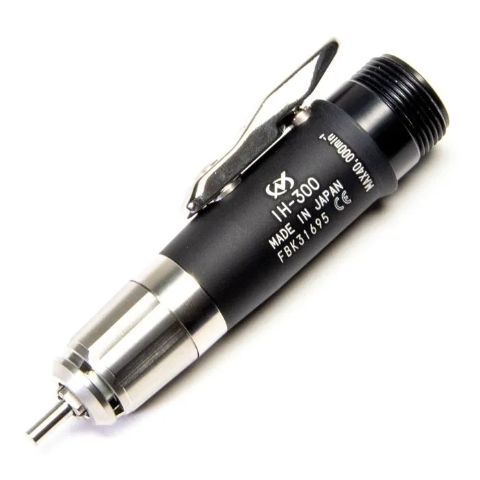 Głowica obrotowa prosta z systemem szybkozaciskowym IH-300 z tuleją moc. Ø 2,35 mm i Ø 3,00 mm