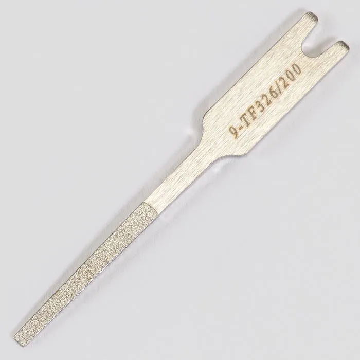 Pilnik diamentowy TIP super płaski, 0.5 x 2/3 x 25 mm