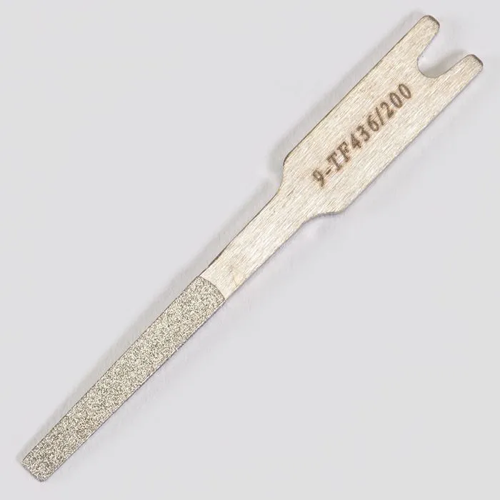 Pilnik diamentowy TIP super płaski, 0.5 x 3/4 x 25 mm