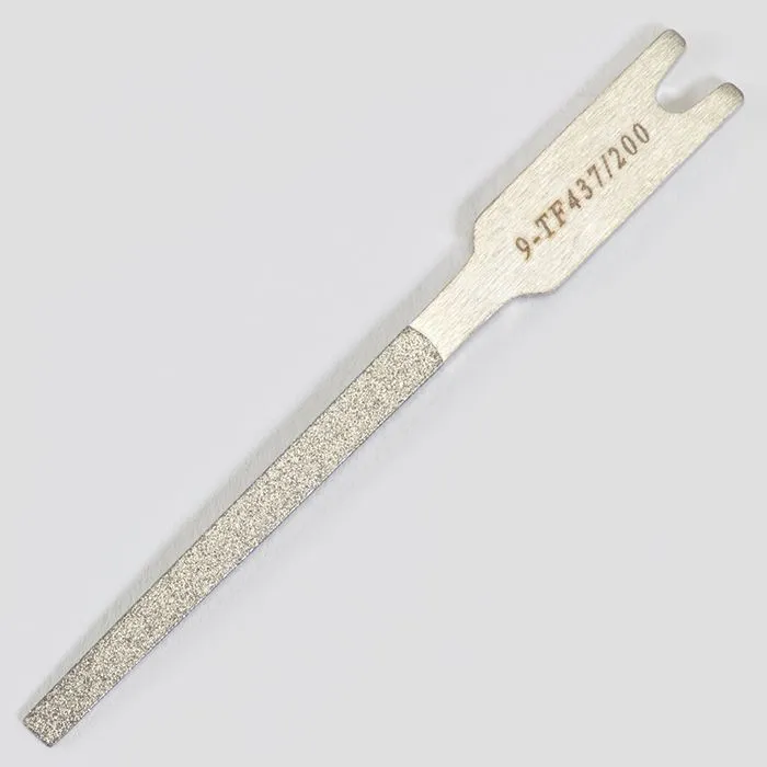 Pilnik diamentowy TIP super płaski, 0.5 x 3/4 x 40 mm