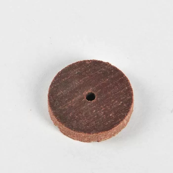 Tarcza szlif.+ poler. CM 43 na nośniku gumowym, Ø 25 x 5 mm