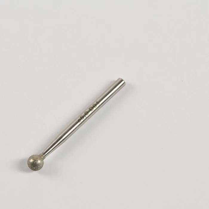 Trzpień diamentowy z hartowanym trzp. moc. Ø 3 mm, kula, dł. 40mm