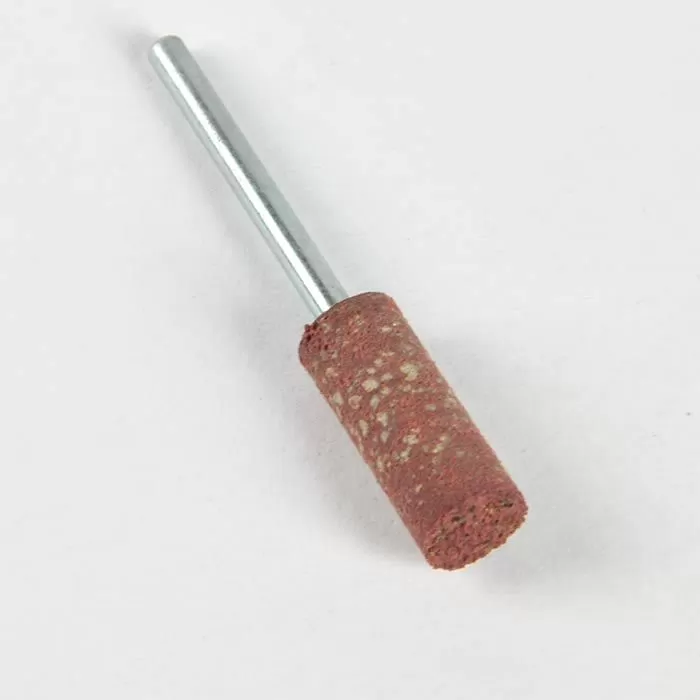 Trzpień szlif.+ poler. CM 43 na nośniku gumowym, trzp. Ø 3mm, Ø 8 x 20 mm