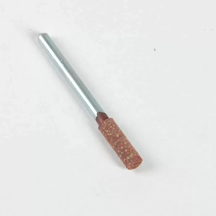 Trzpień szlif.+ poler. CM 55 na nośniku gumowym, trzp. Ø 3mm, Ø 4 x 13 mm