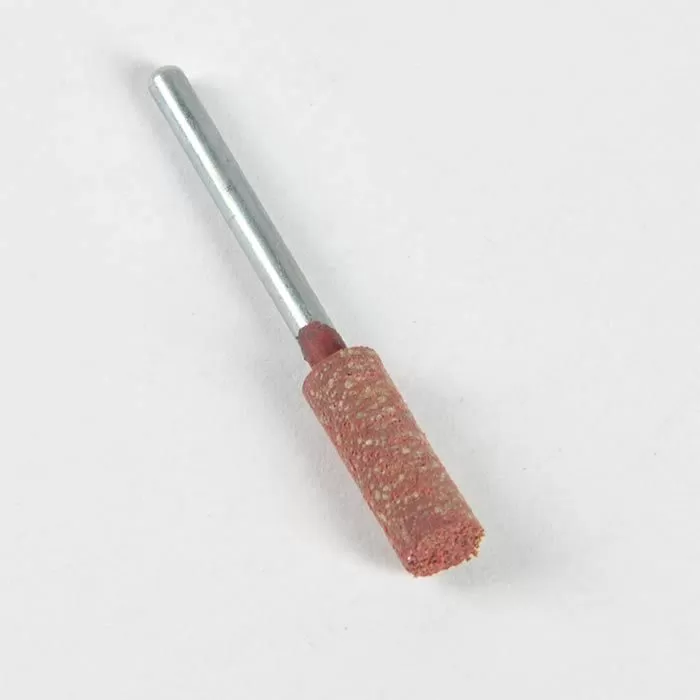 Trzpień szlif.+ poler. CM 55 na nośniku gumowym, trzp. Ø 3mm, Ø 6 x 17 mm