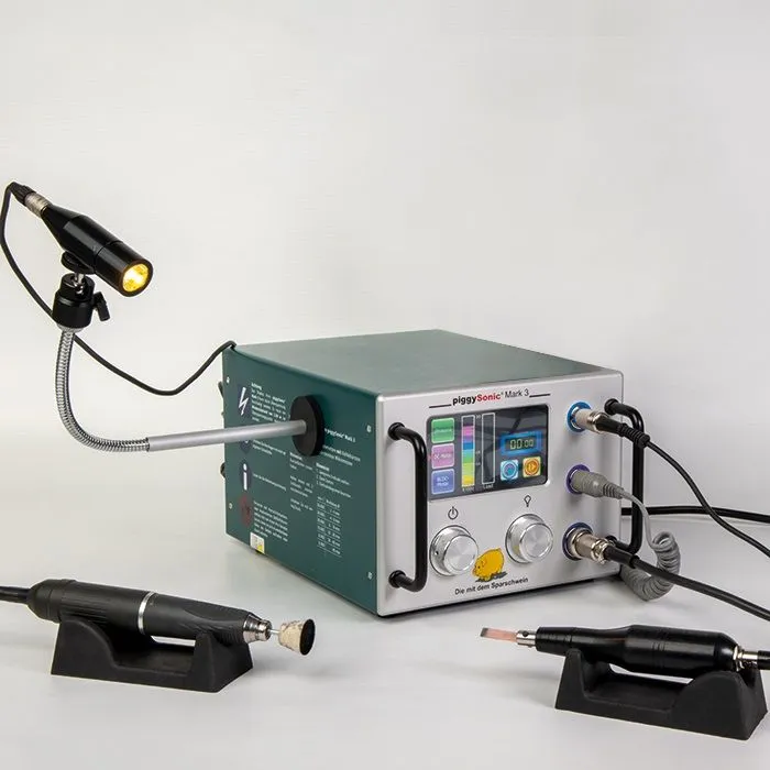 piggySonic® Mark 3 – ultradźwiękowy system polerski – pakiet 1 plus