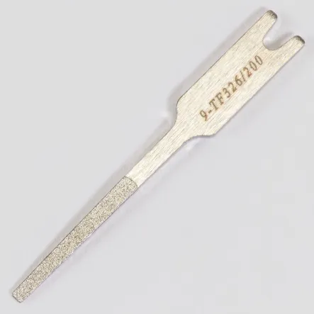 Pilnik diamentowy TIP super płaski, 0.5 x 2/3 x 25 mm