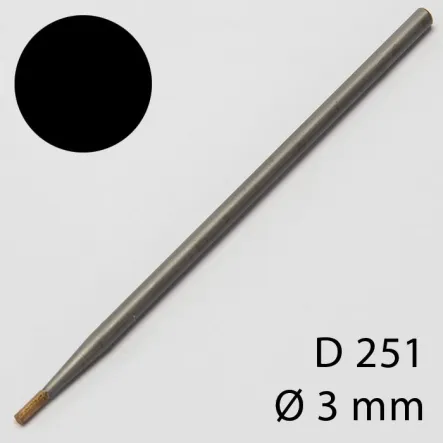 Specjalny pilnik z spieku diamentowego, koło Ø 3 mm