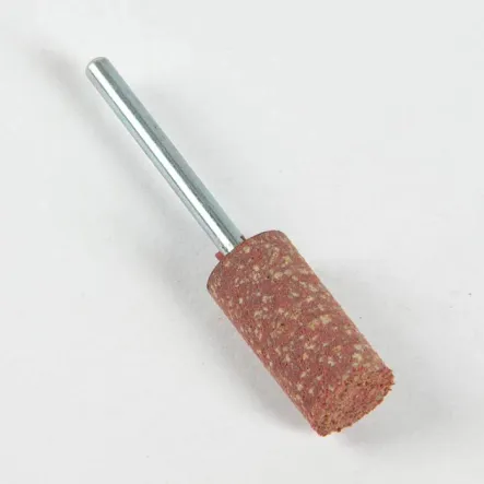 Trzpień szlif.+ poler. CM 43 na nośniku gumowym, trzp. Ø 3mm, Ø 10 x 20 mm