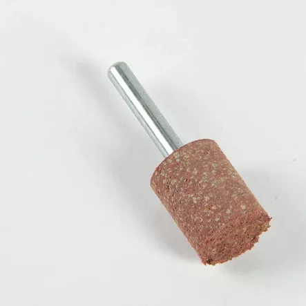 Trzpień szlif.+ poler. CM 43 na nośniku gumowym, trzp. Ø 6mm, Ø 20 x 25 mm